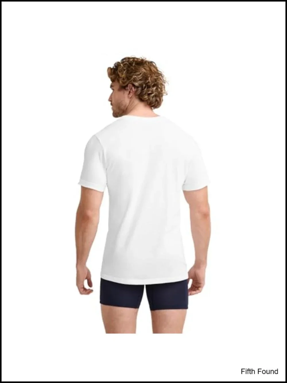 Jockey Men's V-Neck Undershirts 6-Pack 100% Cotton